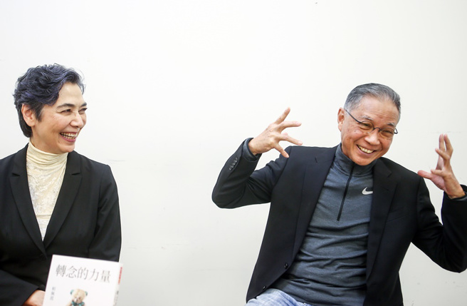 赖佩霞和谢志鸿再婚多年仍恩爱如昔。（图／中时资料照）