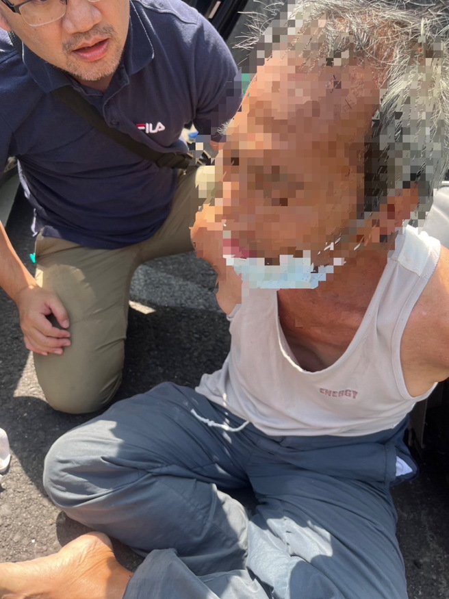 抓到了！砍死邻居2夫妻，高雄恐怖恶邻逃枋寮遭逮。（民眾提供）