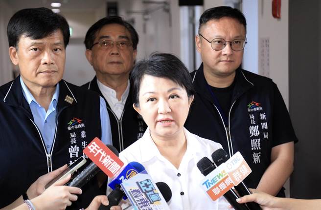 台中市長盧秀燕今天透露，衛生局透過衛福部拿到部分資料，要求農業部給地方政府7國進口蛋的流向。（張亦惠攝）