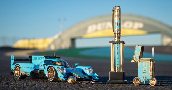 都彭为欢庆利曼（Le Mans）24小时耐力赛一百周年，推出Prestige限量搜藏套组，限量188组，31万5500元。(S.T. Dupont提供）