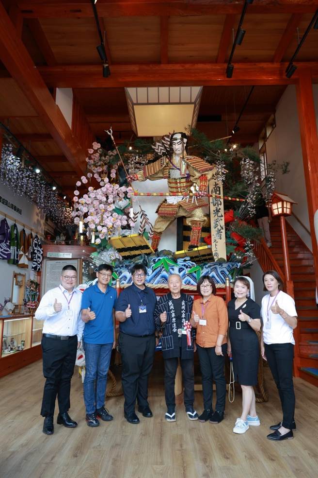 歷史悠久的盛冈市山车庆典已成为国际知名的观光胜地，更是盛冈市重要的歷史文化资产。（花莲市公所提供／王志伟花莲传真）