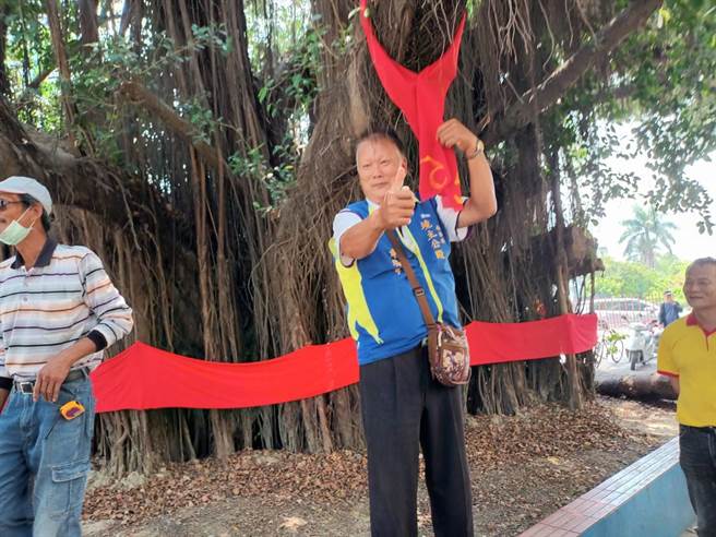 西港刈香明年登场，西港庆安宫16日将举办砍榕树作王船龙骨仪式。（西港庆安宫提供／程炳璋台南传真）