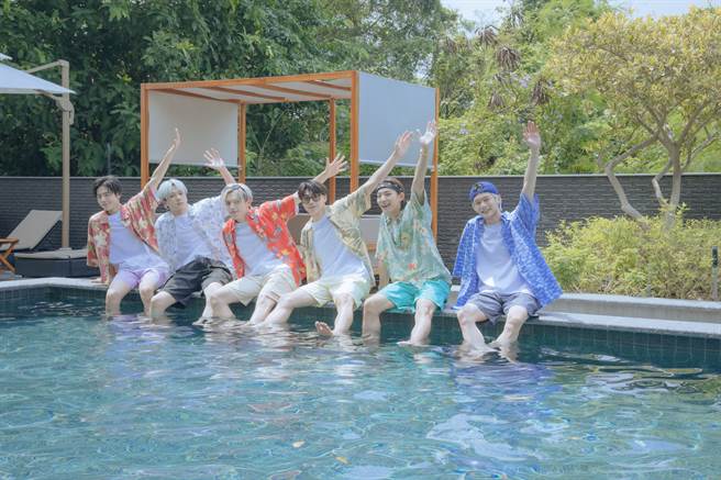 男团Ozone出道1周年。（宽想国际娱乐提供）