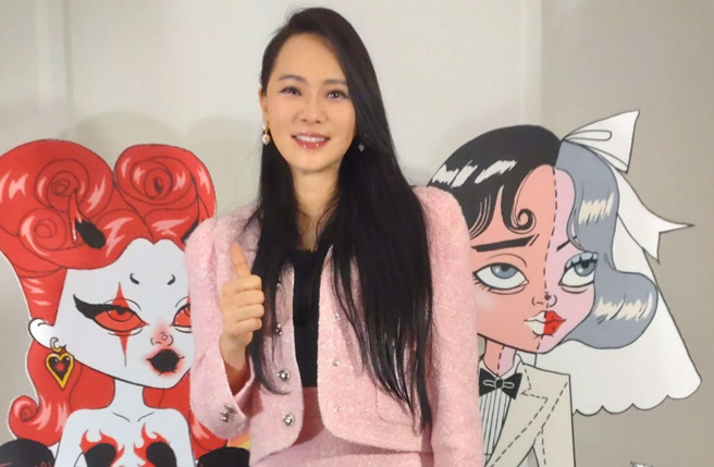 伊能静55岁仍保养得宜。（图／中时资料照）