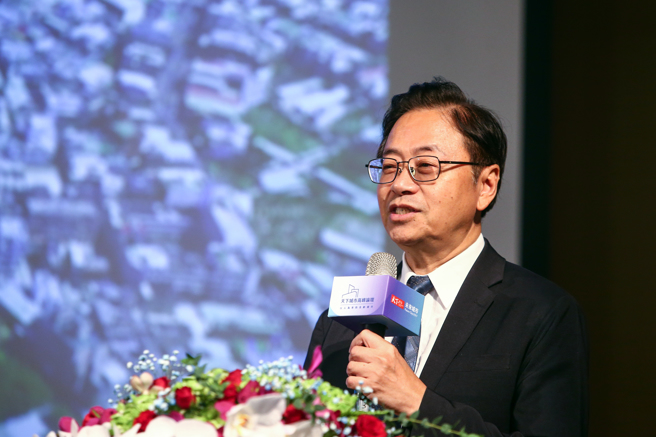 图为桃园市长张善政。（资料照,邓博仁摄）