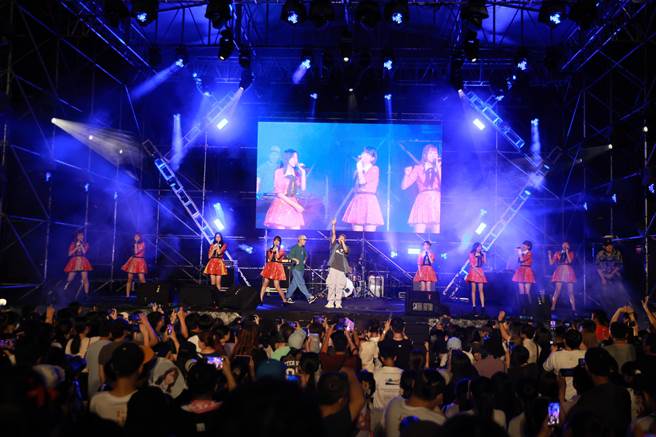 玖壹壹与AKB48 Team TP首次合作。（新视纪整合行销提供）