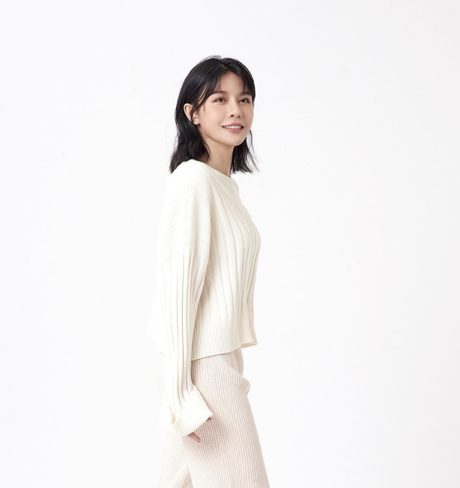 新北市议员戴湘宜日前拍摄竞选形象照，与赖佩霞同样选穿GIOIA PAN潘怡良作品。（摘自戴湘宜IG /林欣仪台北传真）