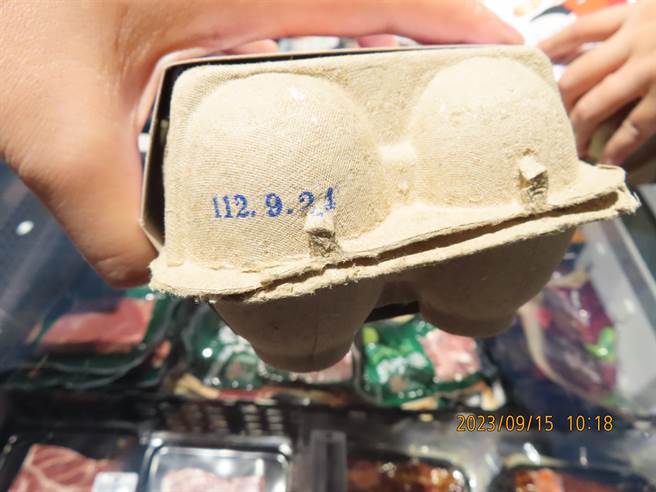 新竹县政府卫生局为维护消费者饮食安全，15日启动市售鸡蛋加强稽查专案。（新竹县府提供／邱立雅竹县传真）