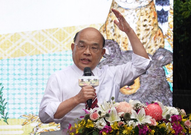 前行政院长苏贞昌。（资料照片）