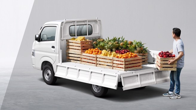 大货台低货斗设计，货台长宽高尺寸2565x1660x1160mm，让装载作业更高效率。（TAIWAN SUZUKI提供／陈大任台北传真）