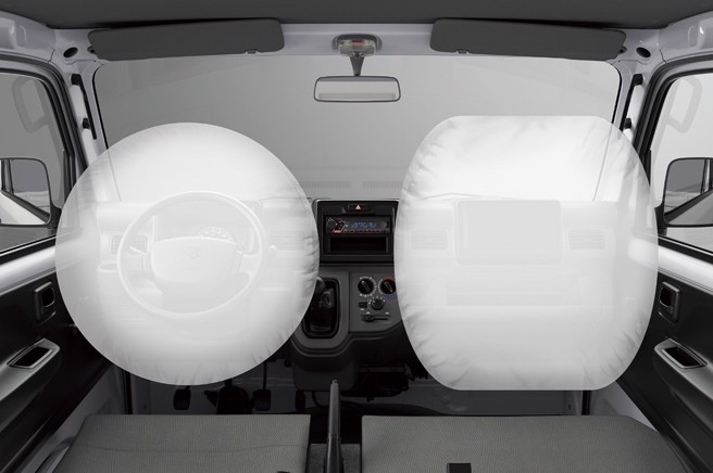 SRS双前座辅助气囊。（TAIWAN SUZUKI提供／陈大任台北传真）