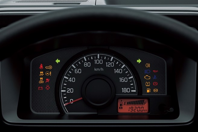 多功能仪表资讯清晰。（TAIWAN SUZUKI提供／陈大任台北传真）