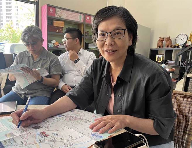 民眾党台中市第一选区立委参选人蔡壁如。（蔡壁如办公室提供）