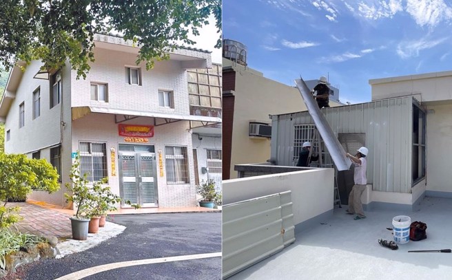 在继柯文哲与赖清德后，民进党立委陈明文也被爆住家是违建。图为赖与柯的老家。（示意图，中时资料照合成）