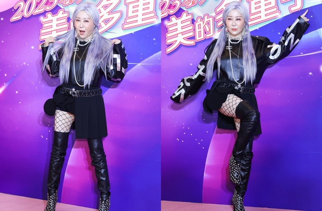 蓝心湄担任《女人我最大》粉美赏颁奖嘉宾。（图／中时资料照）