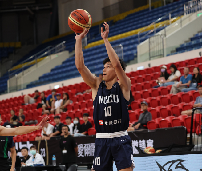 政大宋昕澔投进19分。（中华篮协提供）