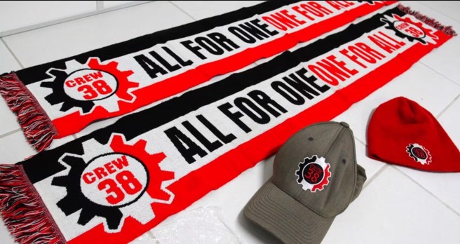 CREW38也是新納粹極右翼組織。(圖/路透)