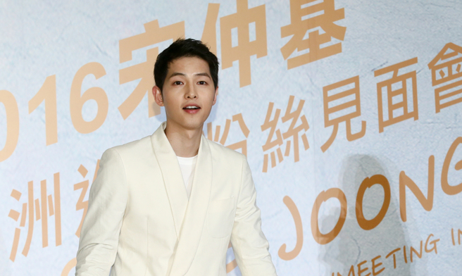 宋仲基今年6月正式升格为人父。（图／中时资料照片）