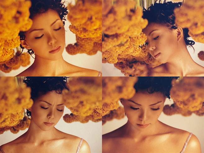 阿妹刚出道的青涩模样。（你的青春也是我的青春提供）