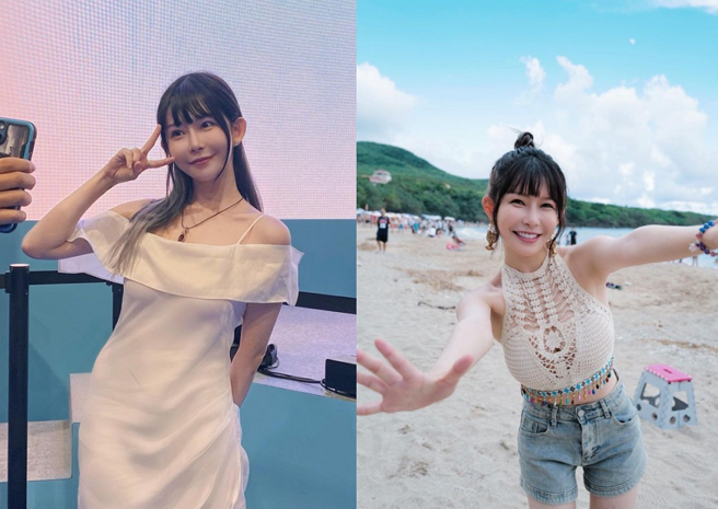 女星阿乐（林妤臻）。（图／摘自阿乐Instagram）