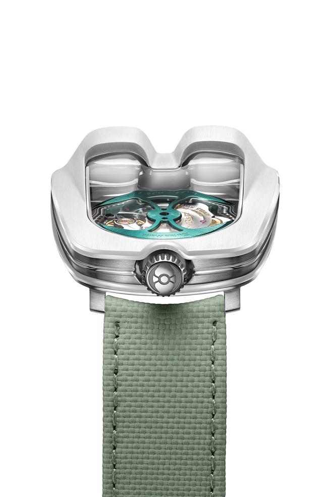 葳铄代理MB&F的HM8 Mark2腕表，限量33只。（葳铄提供）