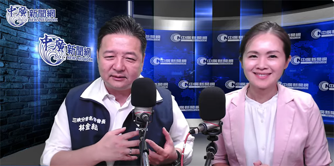 林金結（左）表示將與洪佳君（右）等人共同提案，於市議會開議後立即啟動聯合稽查。（林金結提供）