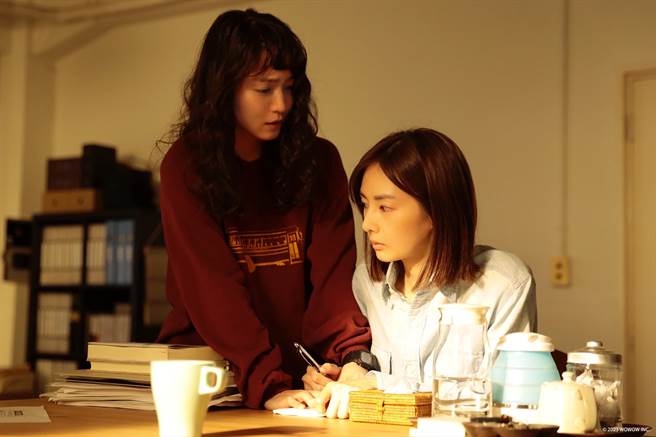 北川景子（右）與吉岡里帆在《湊佳苗「落日」》中首度合作。（friDay影音提供）