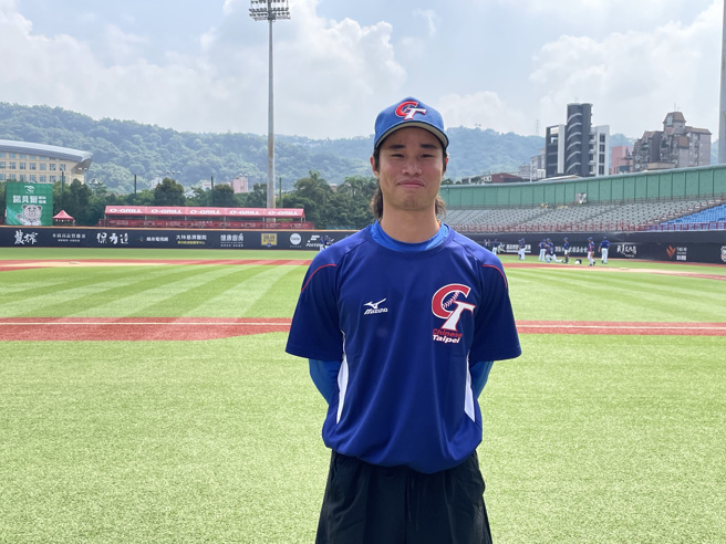 亚运成棒队旅外球员到齐后21日安排练球，旅美投手林昱珉（图）本季收穫多，达成自己设定投球局数、球速2大目标，首度披上亚运国家队战袍求表现，盼打出知名度。（中央社）