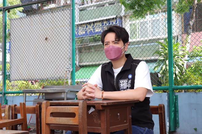 国民党台中市第6选区立委参选人、市议员罗廷玮。(取自罗廷玮脸书)