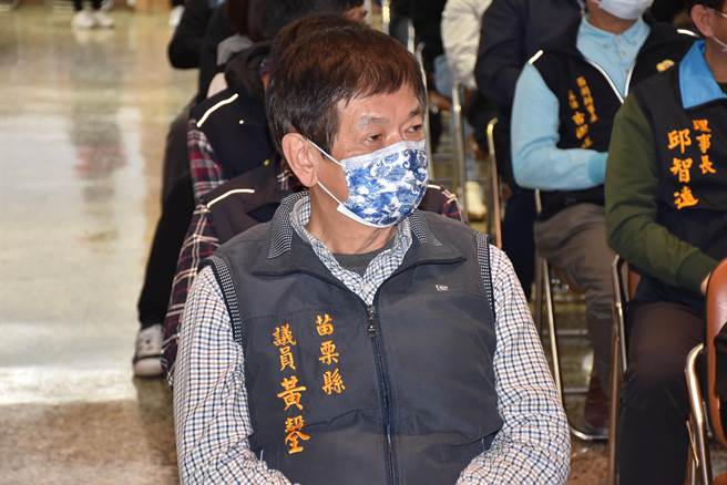 苗栗地院刑庭判决苗栗县第20届县议员黄声全有期徒刑3年10个月，褫夺公权5年。（谢明俊摄）