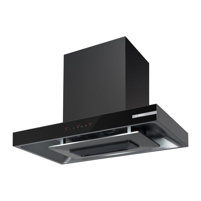 BOSCH「4系列5D飓风环吸排油烟机」，预计10月上市，建议售价4万2000元。（BOSCH提供／古明弘台北传真）