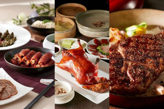 台北喜來登大飯店館內7間餐廳推出中秋團圓外帶美食優惠。（台北喜來登大飯店提供）