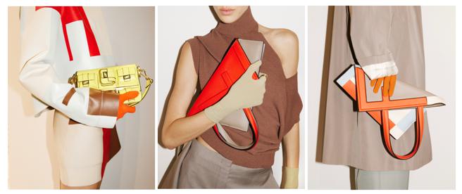 FENDI 2024春夏系列包。（FENDI提供／林欣仪米兰传真）