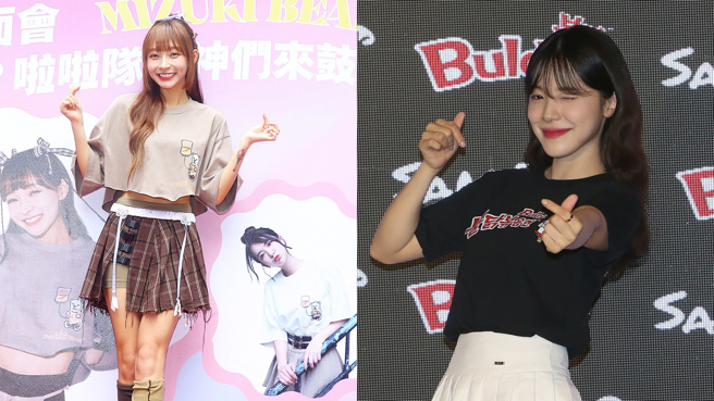 林襄（左）与李多慧在日本一起表演。(图／中时资料照)