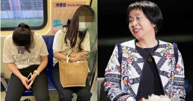 李昂相当不满2名年轻女子的态度。（图／翻摄自脸书／李昂）