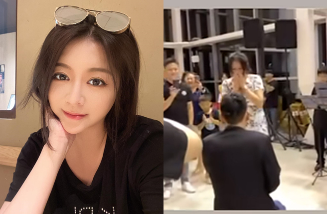 李妍憬日前宣布被求婚成功。（图／翻摄自李妍憬﻿脸书）