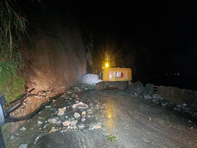 台20线155.1k灾害照片。（关山工务段提供／蔡旻妤台东传真）