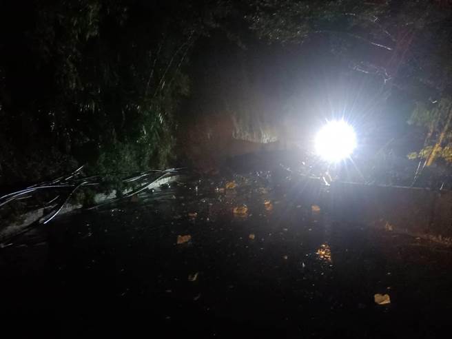 台20线155.1k灾害照片。（关山工务段提供／蔡旻妤台东传真）