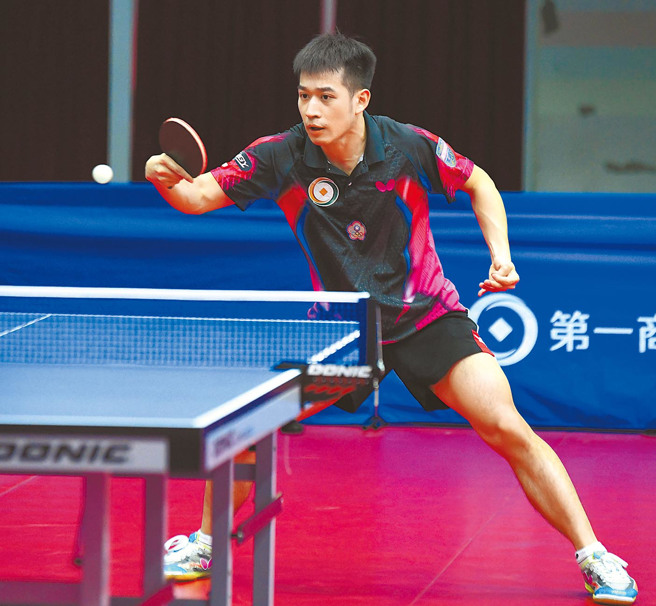 国际赛经验丰富的廖振珽排在第3点出赛。（资料照／第一银行提供）