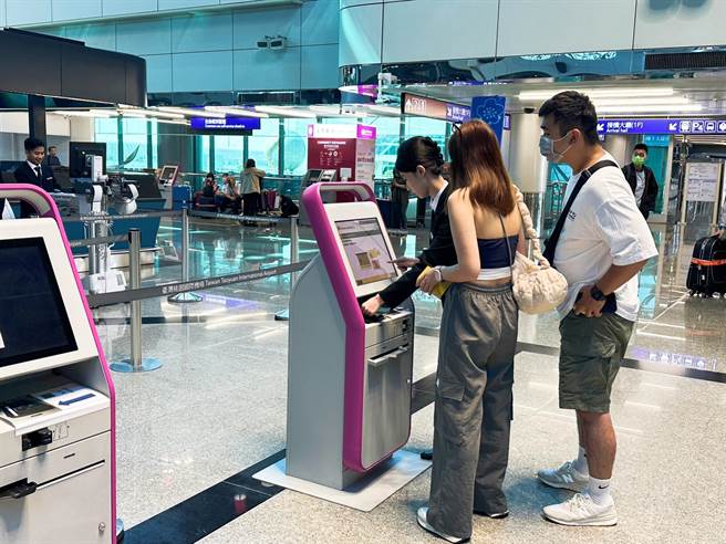 桃園國際機場公司預估，今年中秋連假的旅運量達疫情前同期的94.7％。（桃機公司提供／陳祐誠台北傳真）