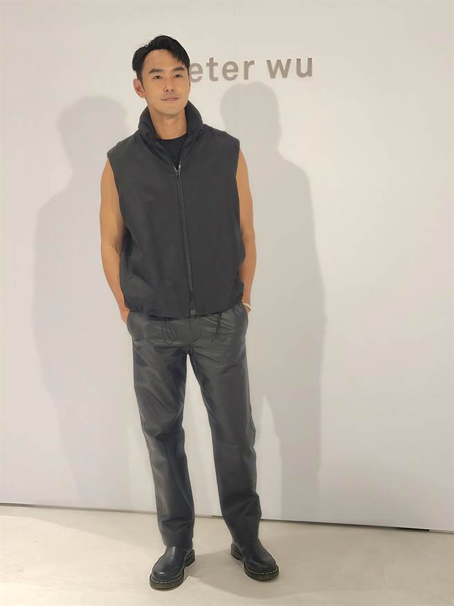 艺人阮经天出席peter wu台中新光三越专门店开幕活动。（摄影黄唯淯／黄唯淯台中传真）