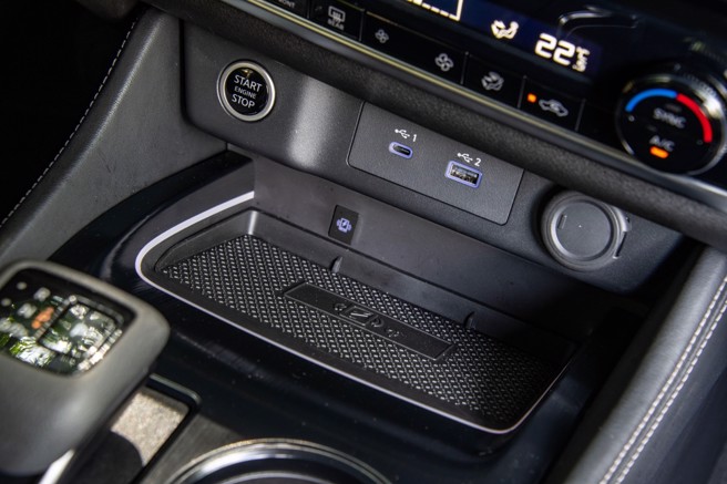 无线充电功能。（陈大任摄）