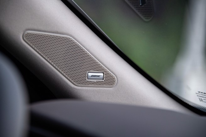 旗舰版标配BOSE音响系统。（陈大任摄）