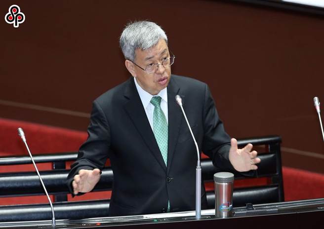 行政院长陈建仁22日在立法院备询。（姚志平摄）