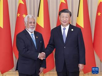 習近平會夏納納 陸與東帝汶發表全面戰略夥伴關係聲明