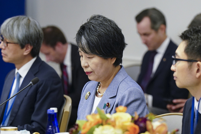 日本外务大臣上川阳子。（图／美联社）