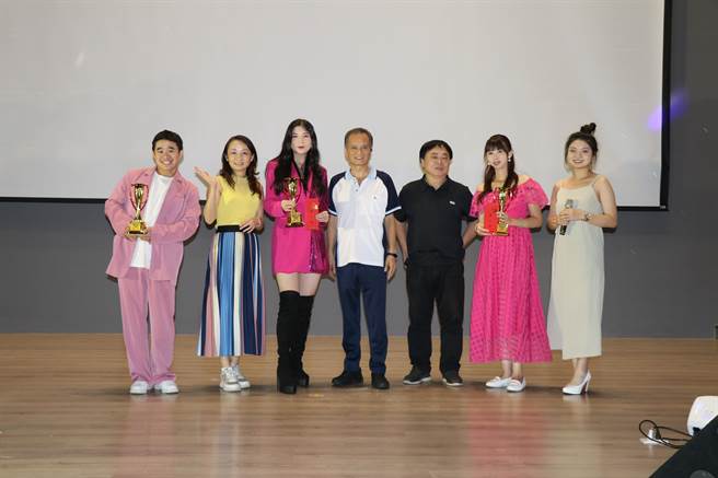 中國時報為拉近與年輕朋友的距離，23日在桃園市青年事務局展演廳舉行「好膽你就來、歌唱選拔爭鋒賽」。（蔡明亘攝）