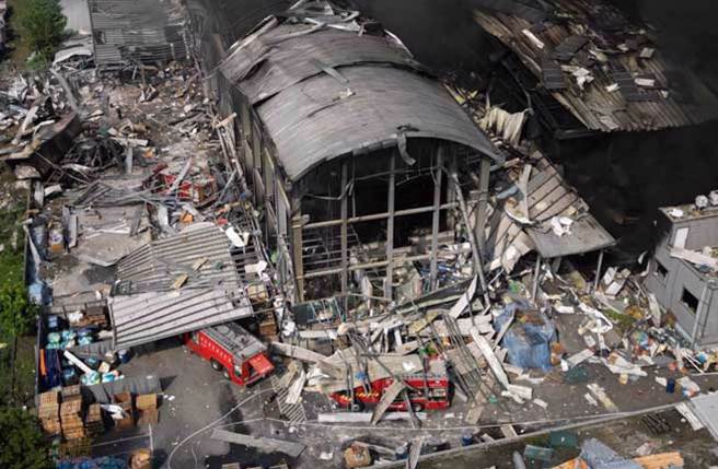 明扬国际屏东厂房火警酿6死、逾百伤，其中4名消防员不幸殉职。（图／报系资料照）