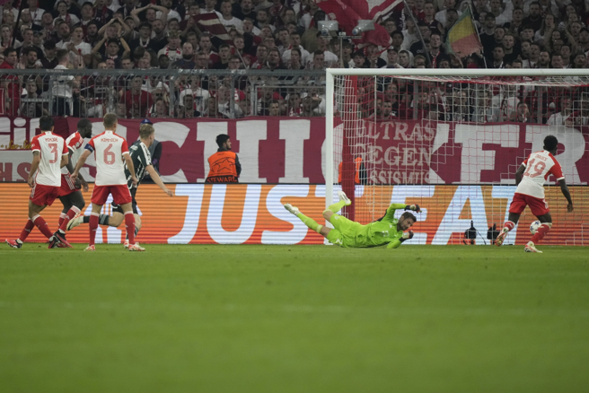 曼联Rasmus Hojlund进球得分。（美联社资料照）