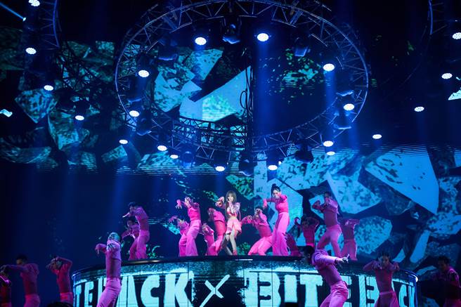 王心凌23日在台北小巨蛋举办「SUGAR HIGH演唱会」。（天晴娱乐提供）